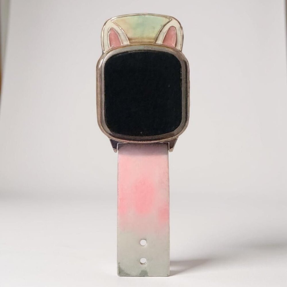 Accutime Cat Ears Digital Watch With Multicolor Band‎ WN4091WM